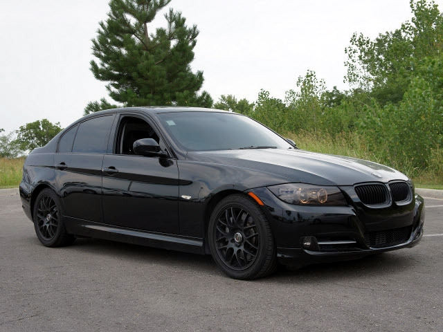 2007 Bmw 335i blacked out #2