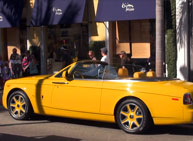 The Bijan Yellow Rolls-Royce, A Rodeo Drive Fixture